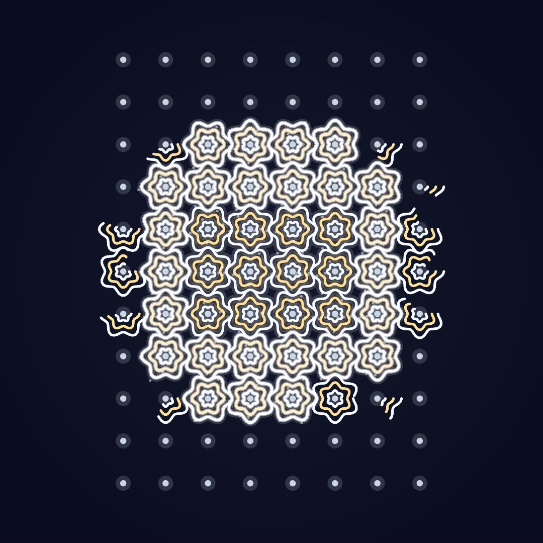 Indigo Kolam