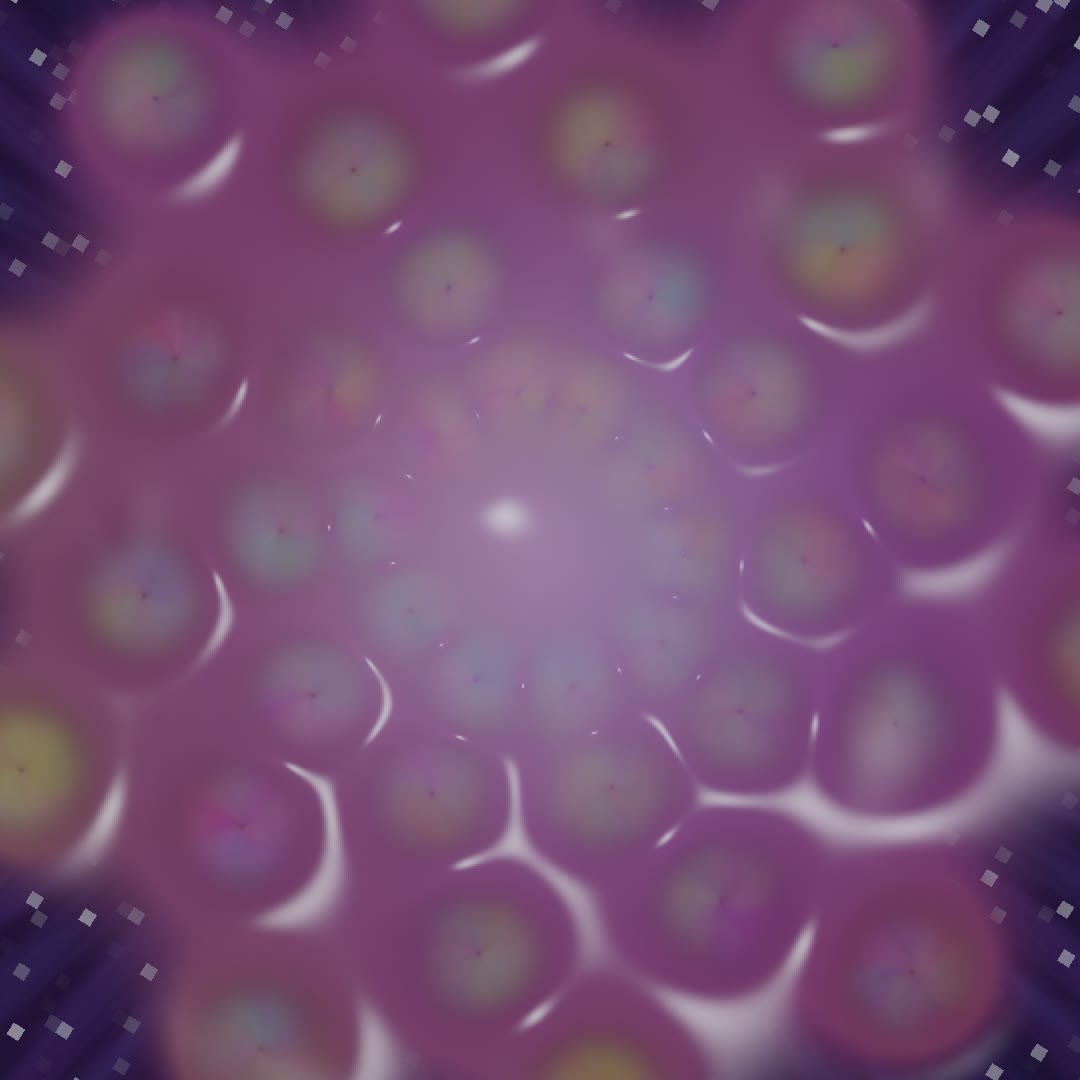 Galaxy Mote Mandala